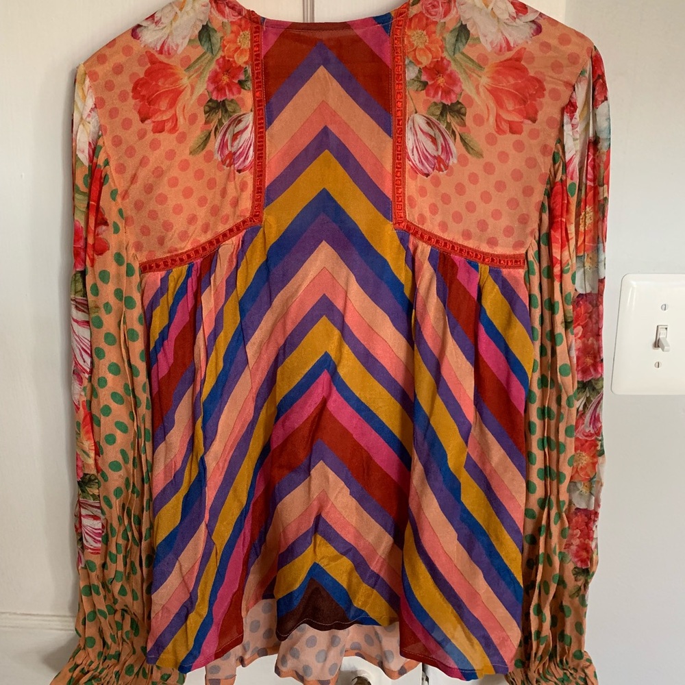 Anthropologie blouse- Blink London size s